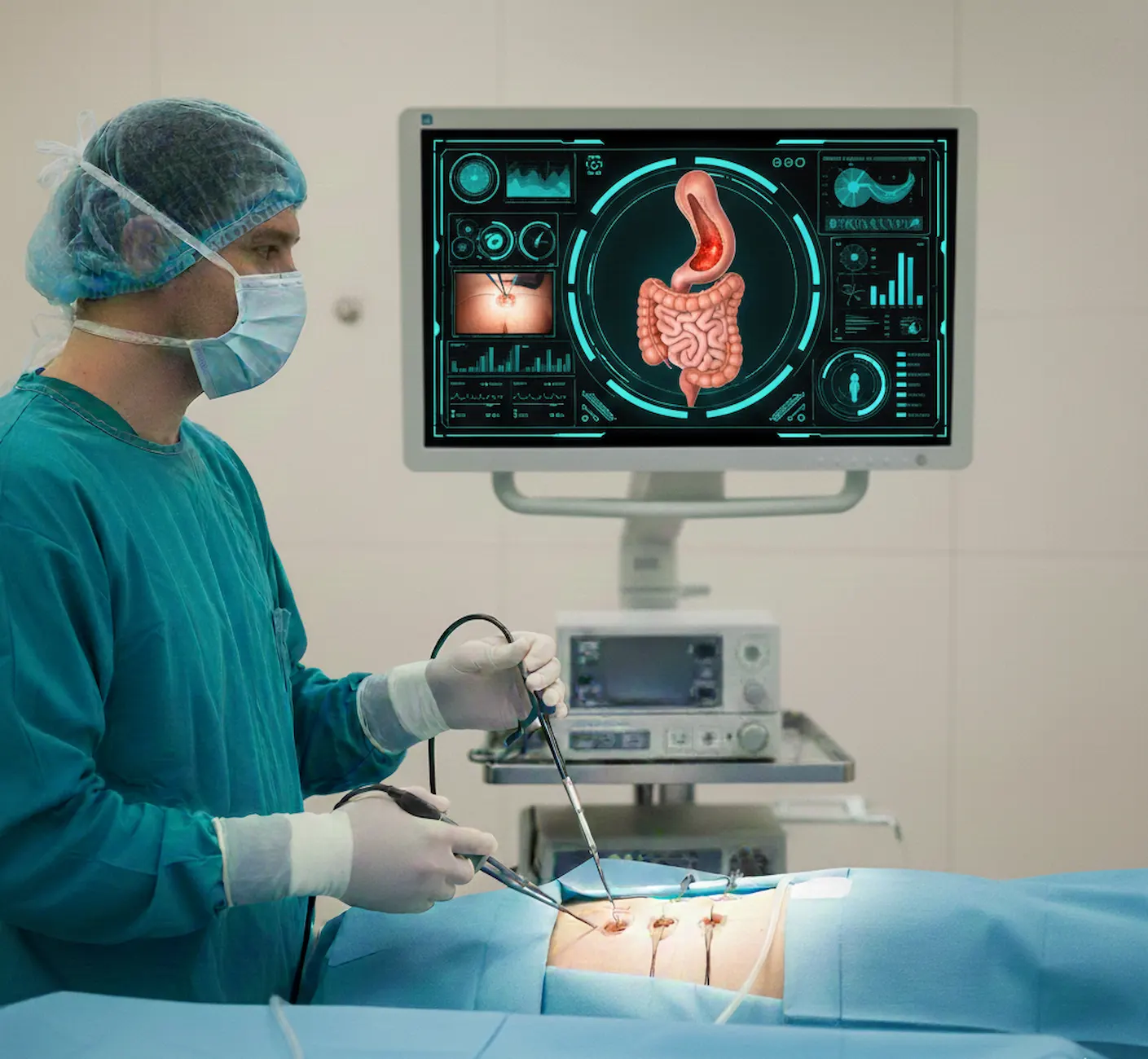 Apendicectomia laparoscopica 2 - hospital del holding